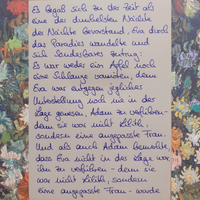 Der 1. Brief von Christina Maria Gerber